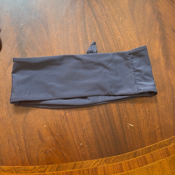 Zaful smoky gray size small bikini bandoo top - Picture 1 of 2